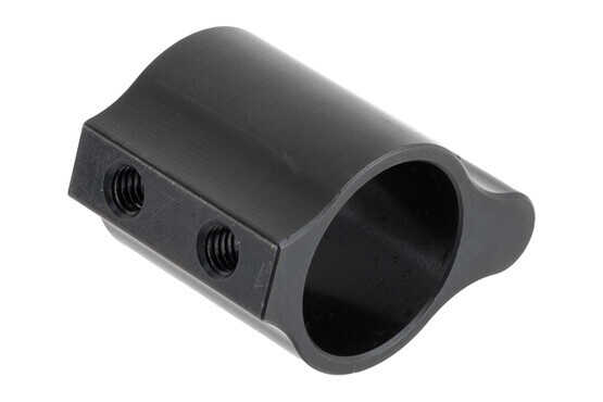 The Expo Arms 750 low profile AR15 gas block uses the set screw attachment method